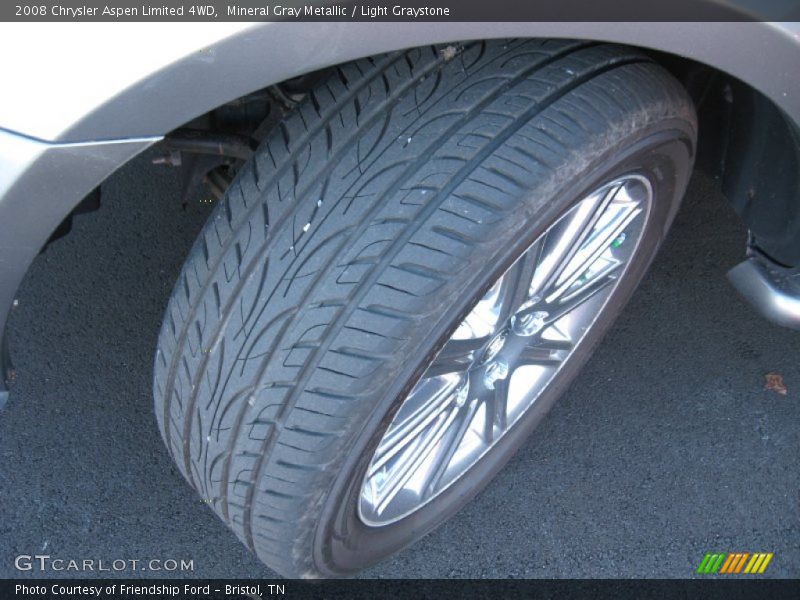 Mineral Gray Metallic / Light Graystone 2008 Chrysler Aspen Limited 4WD