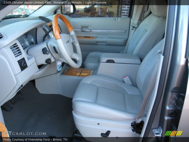 Mineral Gray Metallic / Light Graystone 2008 Chrysler Aspen Limited 4WD