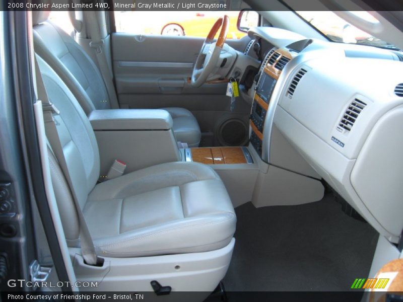 Mineral Gray Metallic / Light Graystone 2008 Chrysler Aspen Limited 4WD