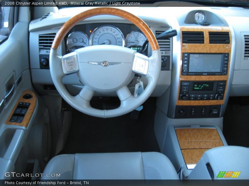 Mineral Gray Metallic / Light Graystone 2008 Chrysler Aspen Limited 4WD