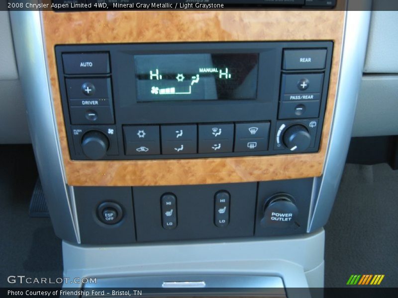 Mineral Gray Metallic / Light Graystone 2008 Chrysler Aspen Limited 4WD