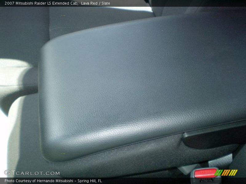 Lava Red / Slate 2007 Mitsubishi Raider LS Extended Cab