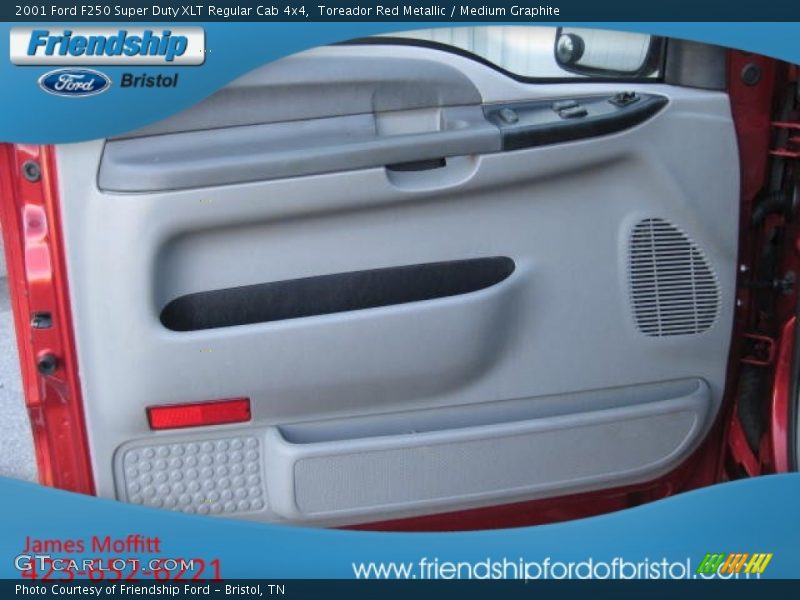 Toreador Red Metallic / Medium Graphite 2001 Ford F250 Super Duty XLT Regular Cab 4x4