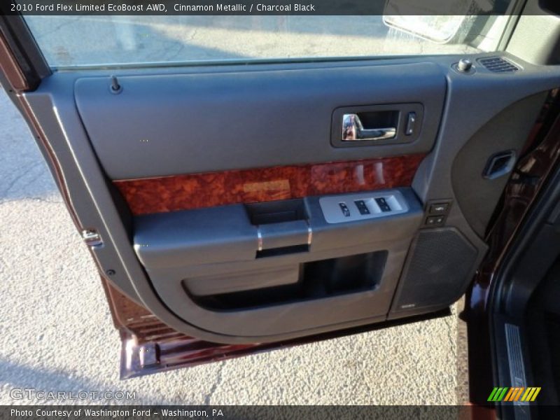 Cinnamon Metallic / Charcoal Black 2010 Ford Flex Limited EcoBoost AWD