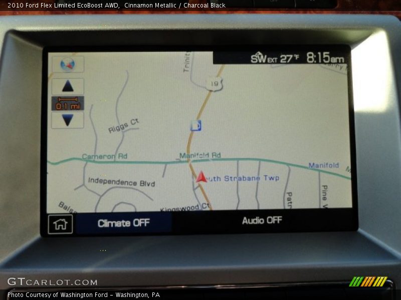 Navigation of 2010 Flex Limited EcoBoost AWD