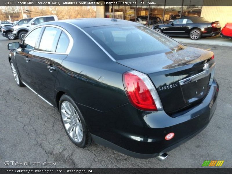  2010 MKS EcoBoost AWD Atlantis Green Metallic