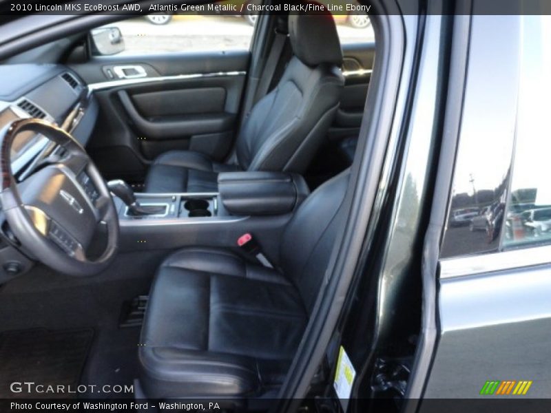 2010 MKS EcoBoost AWD Charcoal Black/Fine Line Ebony Interior