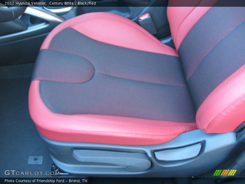  2012 Veloster  Black/Red Interior