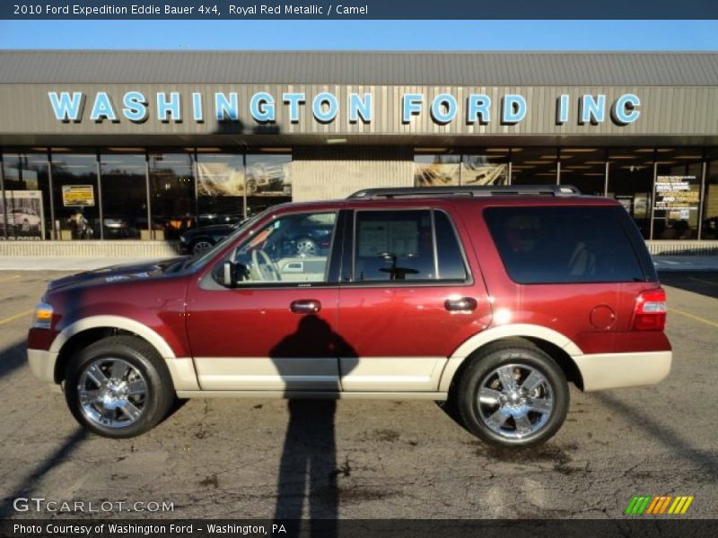 Royal Red Metallic / Camel 2010 Ford Expedition Eddie Bauer 4x4