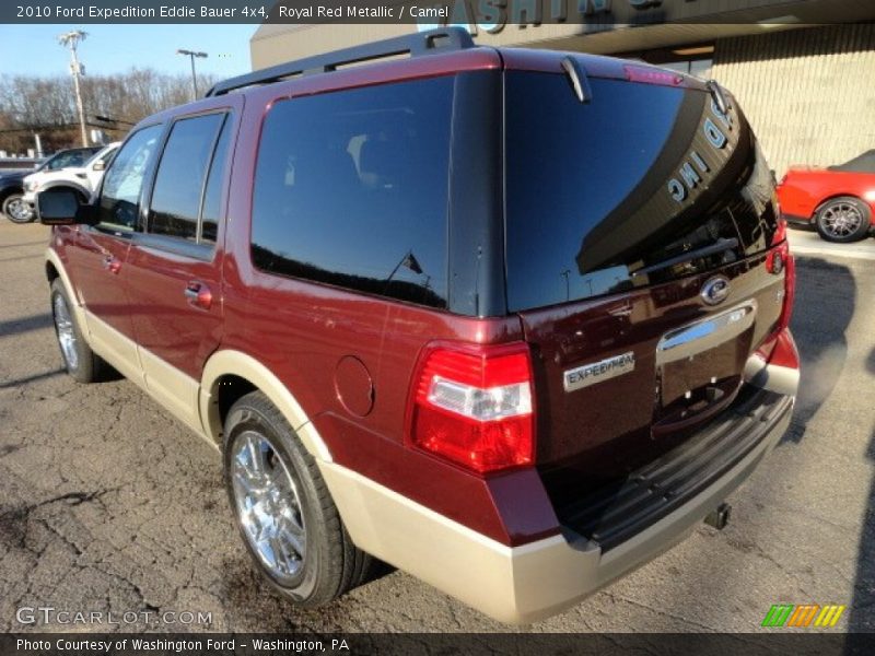 Royal Red Metallic / Camel 2010 Ford Expedition Eddie Bauer 4x4