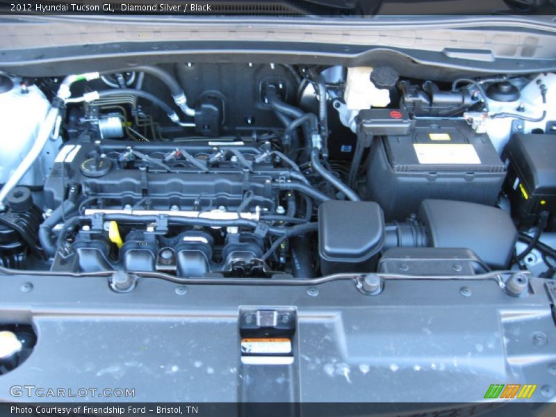  2012 Tucson GL Engine - 2.0 Liter DOHC 16-Valve CVVT 4 Cylinder