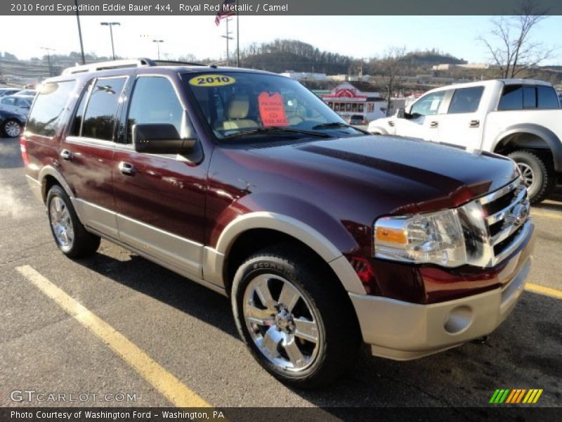 Royal Red Metallic / Camel 2010 Ford Expedition Eddie Bauer 4x4