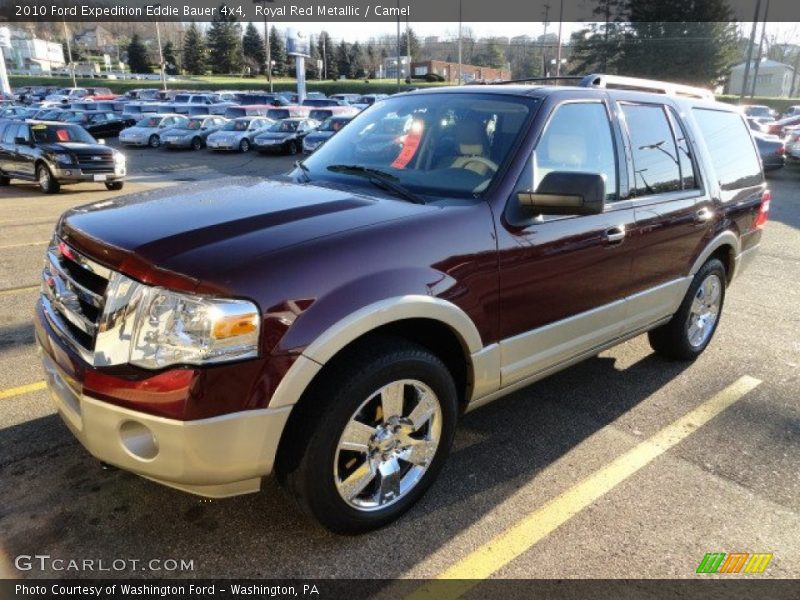 Royal Red Metallic / Camel 2010 Ford Expedition Eddie Bauer 4x4
