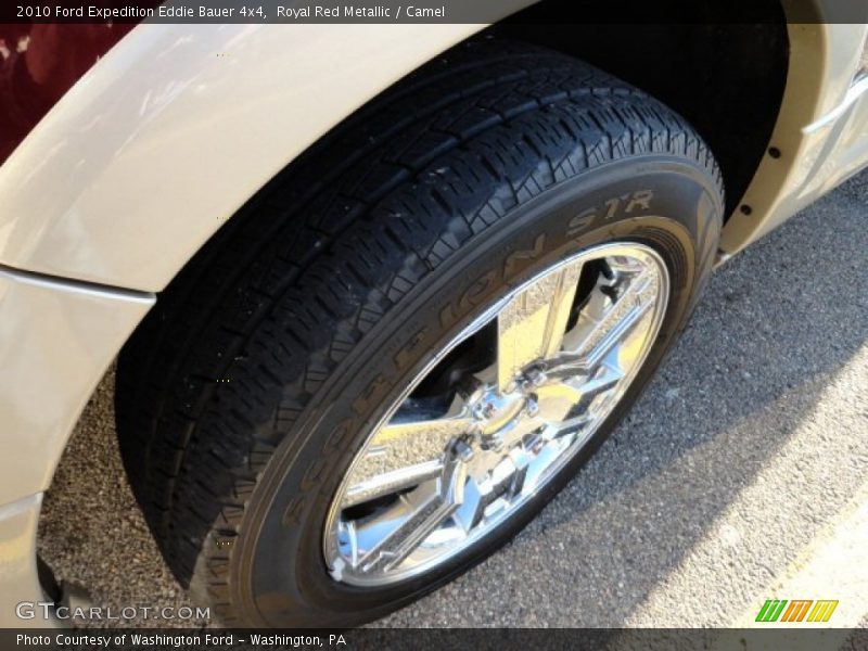 Royal Red Metallic / Camel 2010 Ford Expedition Eddie Bauer 4x4
