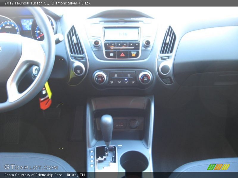 Diamond Silver / Black 2012 Hyundai Tucson GL