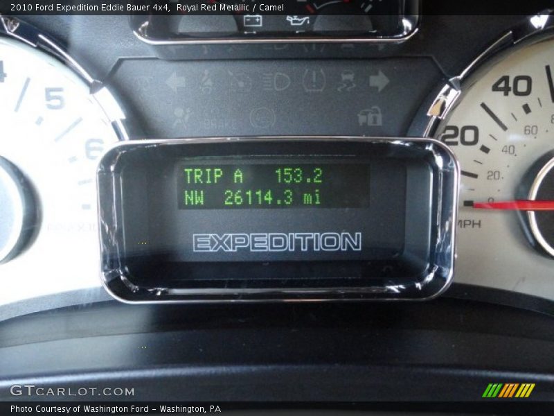 Royal Red Metallic / Camel 2010 Ford Expedition Eddie Bauer 4x4