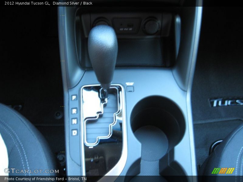 Diamond Silver / Black 2012 Hyundai Tucson GL