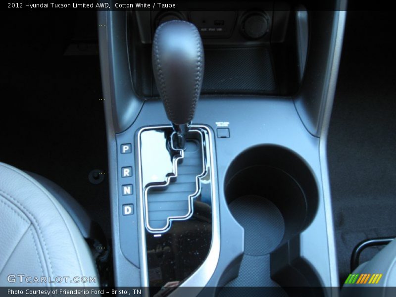  2012 Tucson Limited AWD 6 Speed SHIFTRONIC Automatic Shifter