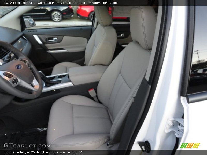  2012 Edge SEL Medium Light Stone Interior