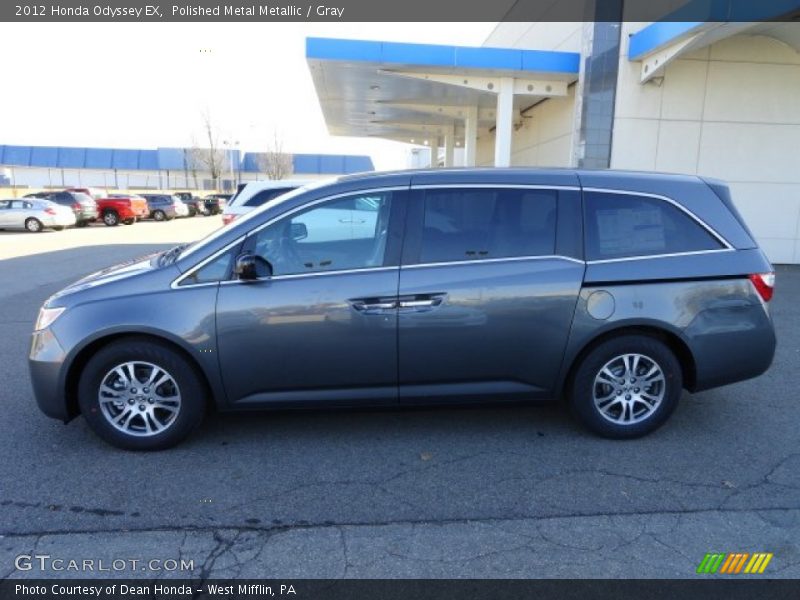Polished Metal Metallic / Gray 2012 Honda Odyssey EX
