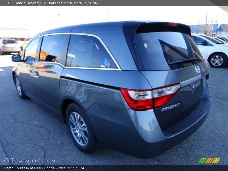 Polished Metal Metallic / Gray 2012 Honda Odyssey EX