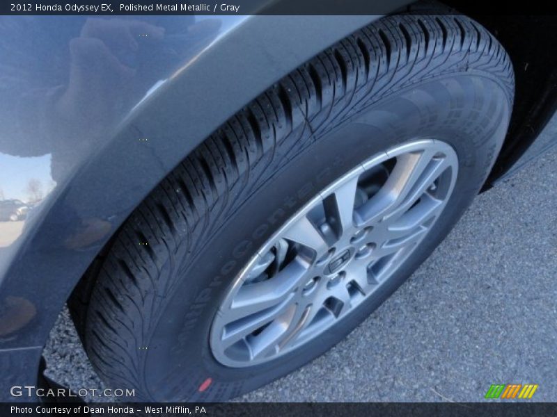 Polished Metal Metallic / Gray 2012 Honda Odyssey EX