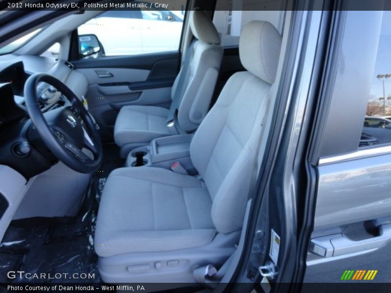 Polished Metal Metallic / Gray 2012 Honda Odyssey EX