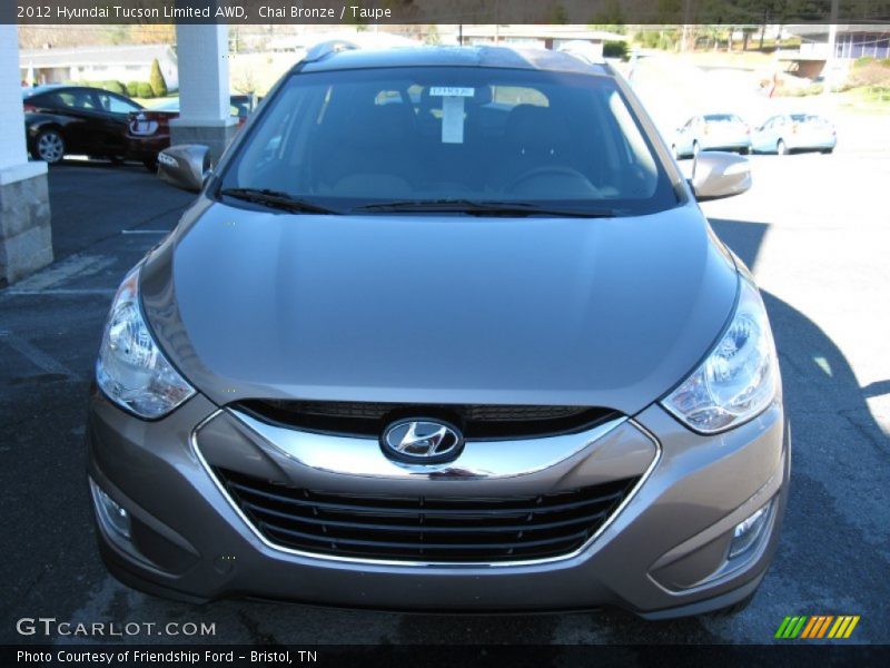 Chai Bronze / Taupe 2012 Hyundai Tucson Limited AWD