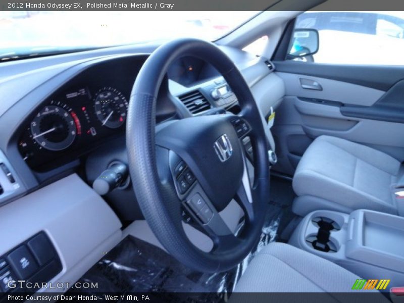 Polished Metal Metallic / Gray 2012 Honda Odyssey EX