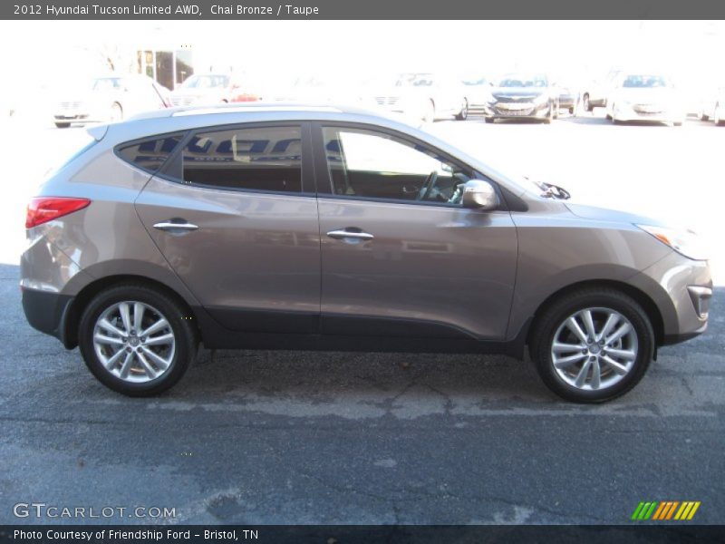 Chai Bronze / Taupe 2012 Hyundai Tucson Limited AWD