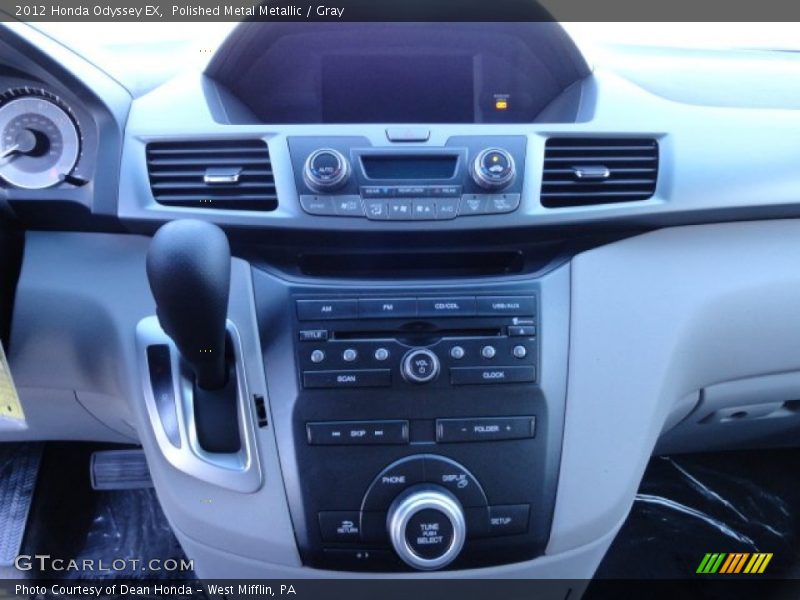 Polished Metal Metallic / Gray 2012 Honda Odyssey EX