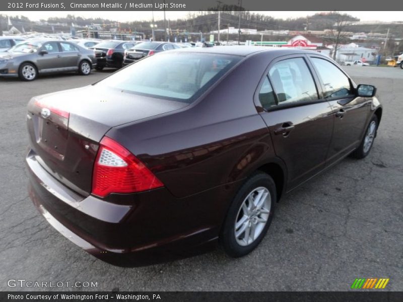  2012 Fusion S Cinnamon Metallic
