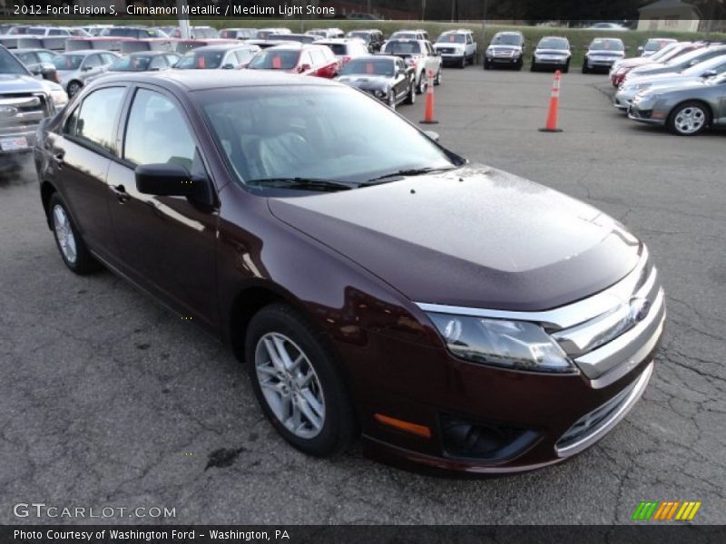 Front 3/4 View of 2012 Fusion S