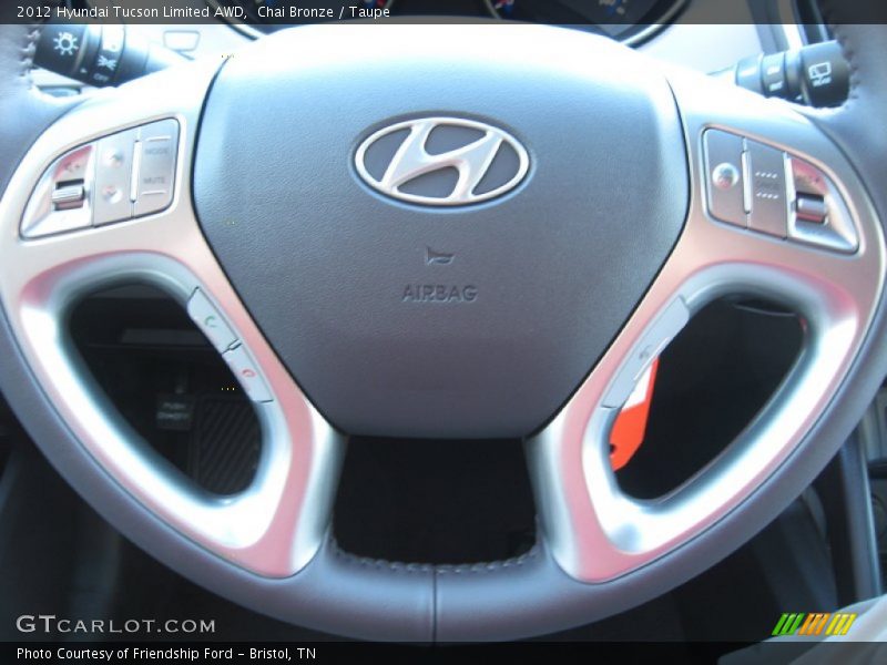 Controls of 2012 Tucson Limited AWD
