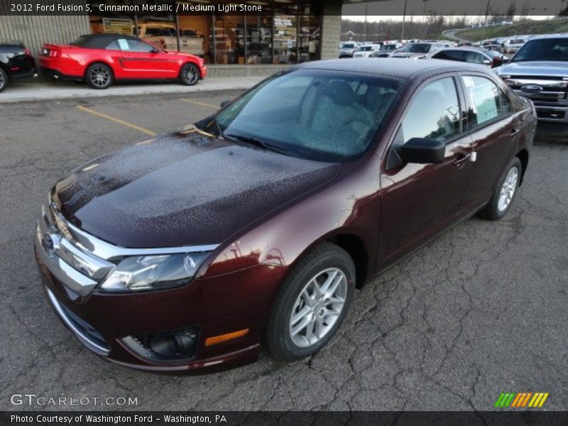 Cinnamon Metallic / Medium Light Stone 2012 Ford Fusion S