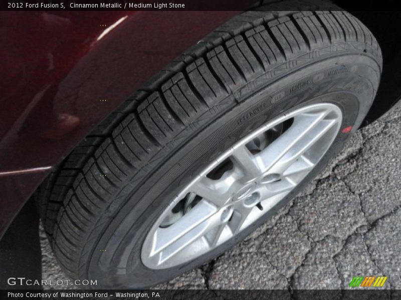 Cinnamon Metallic / Medium Light Stone 2012 Ford Fusion S