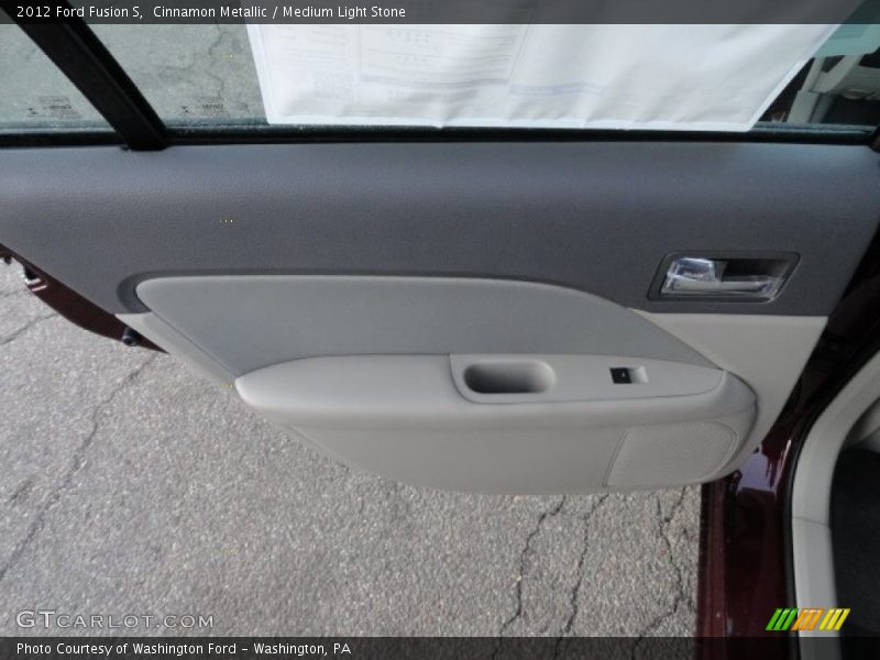 Cinnamon Metallic / Medium Light Stone 2012 Ford Fusion S