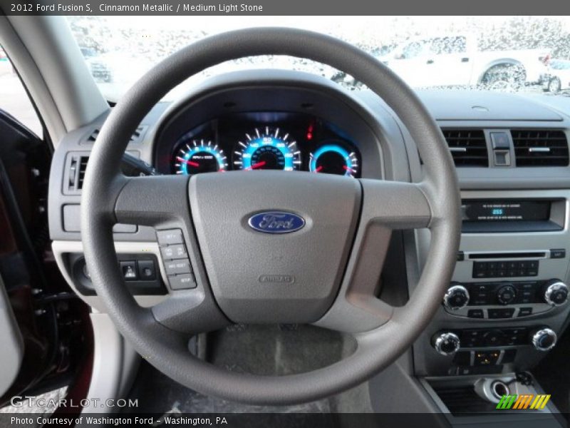  2012 Fusion S Steering Wheel