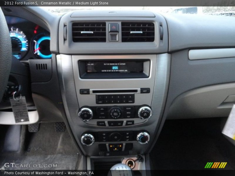 Cinnamon Metallic / Medium Light Stone 2012 Ford Fusion S