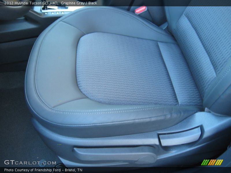 Graphite Gray / Black 2012 Hyundai Tucson GLS AWD