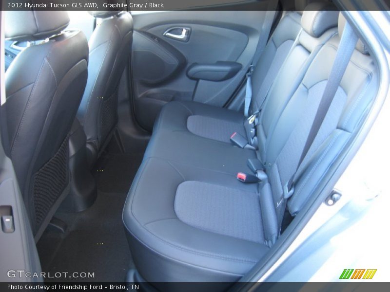  2012 Tucson GLS AWD Black Interior