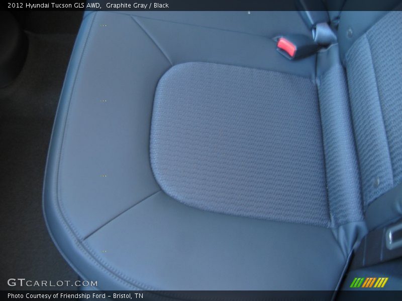 Graphite Gray / Black 2012 Hyundai Tucson GLS AWD