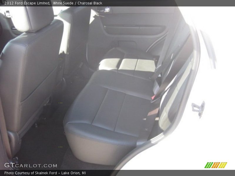 White Suede / Charcoal Black 2012 Ford Escape Limited
