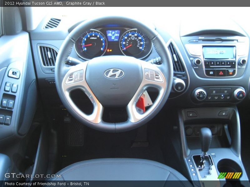 Dashboard of 2012 Tucson GLS AWD