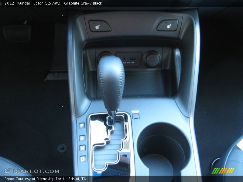 Graphite Gray / Black 2012 Hyundai Tucson GLS AWD