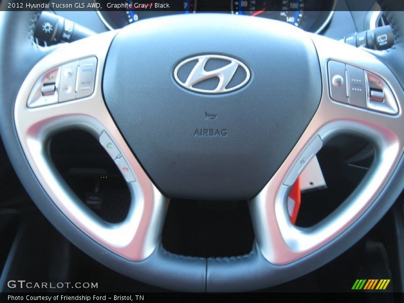 Controls of 2012 Tucson GLS AWD