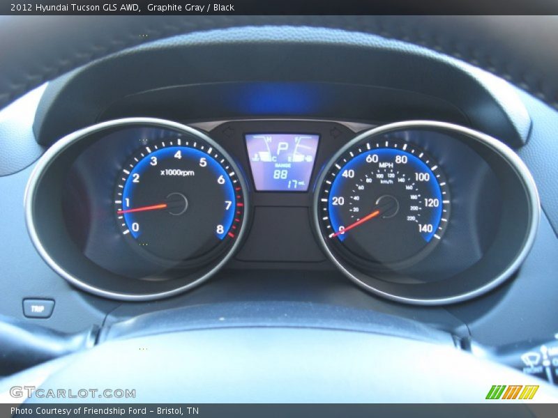  2012 Tucson GLS AWD GLS AWD Gauges