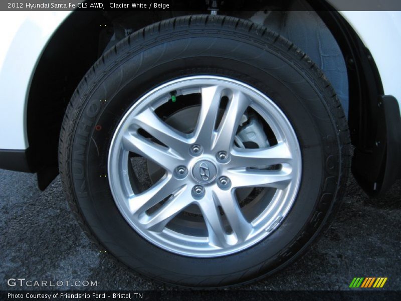  2012 Santa Fe GLS AWD Wheel