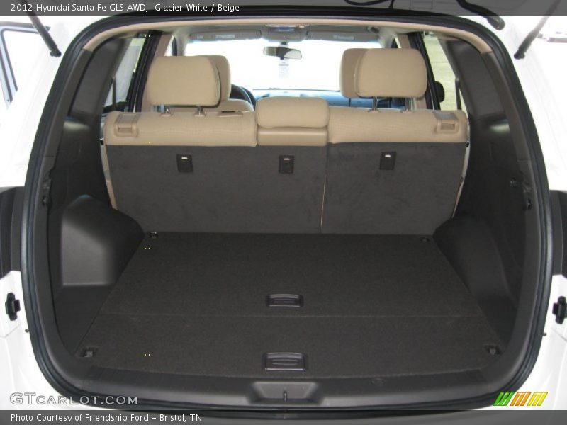  2012 Santa Fe GLS AWD Trunk