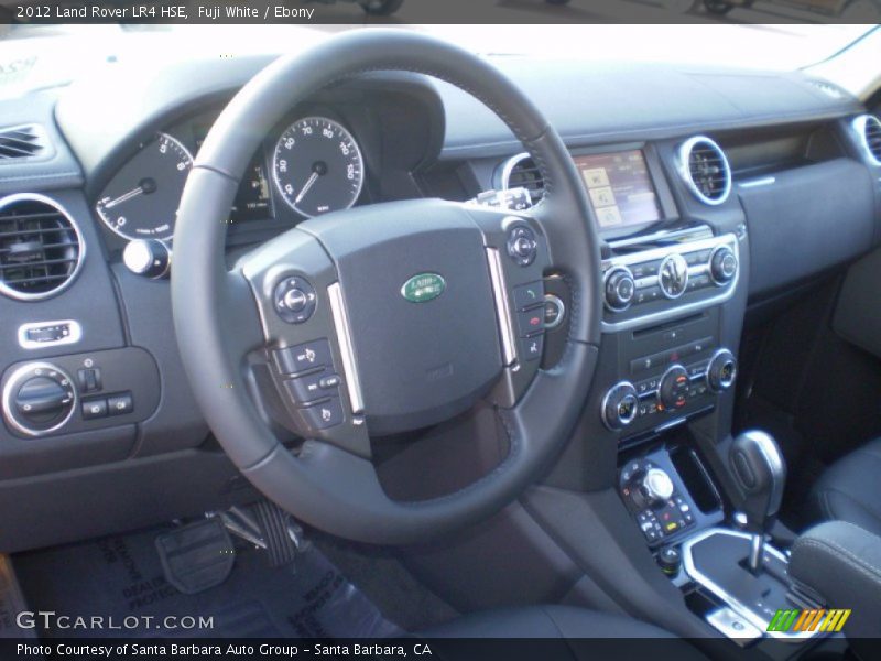 Dashboard of 2012 LR4 HSE